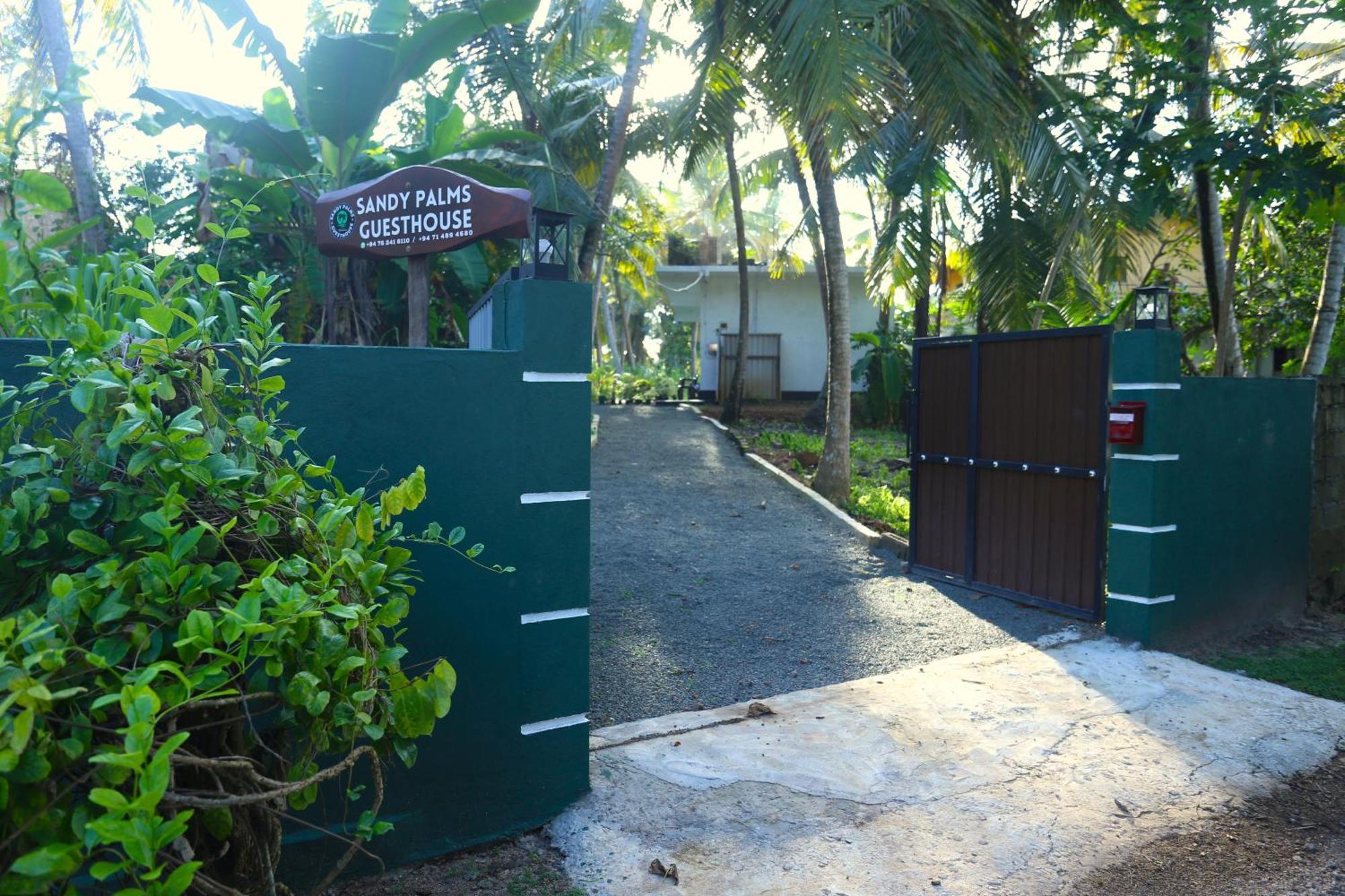 Sandy Palms Guesthouse Hikkaduwa Eksteriør billede