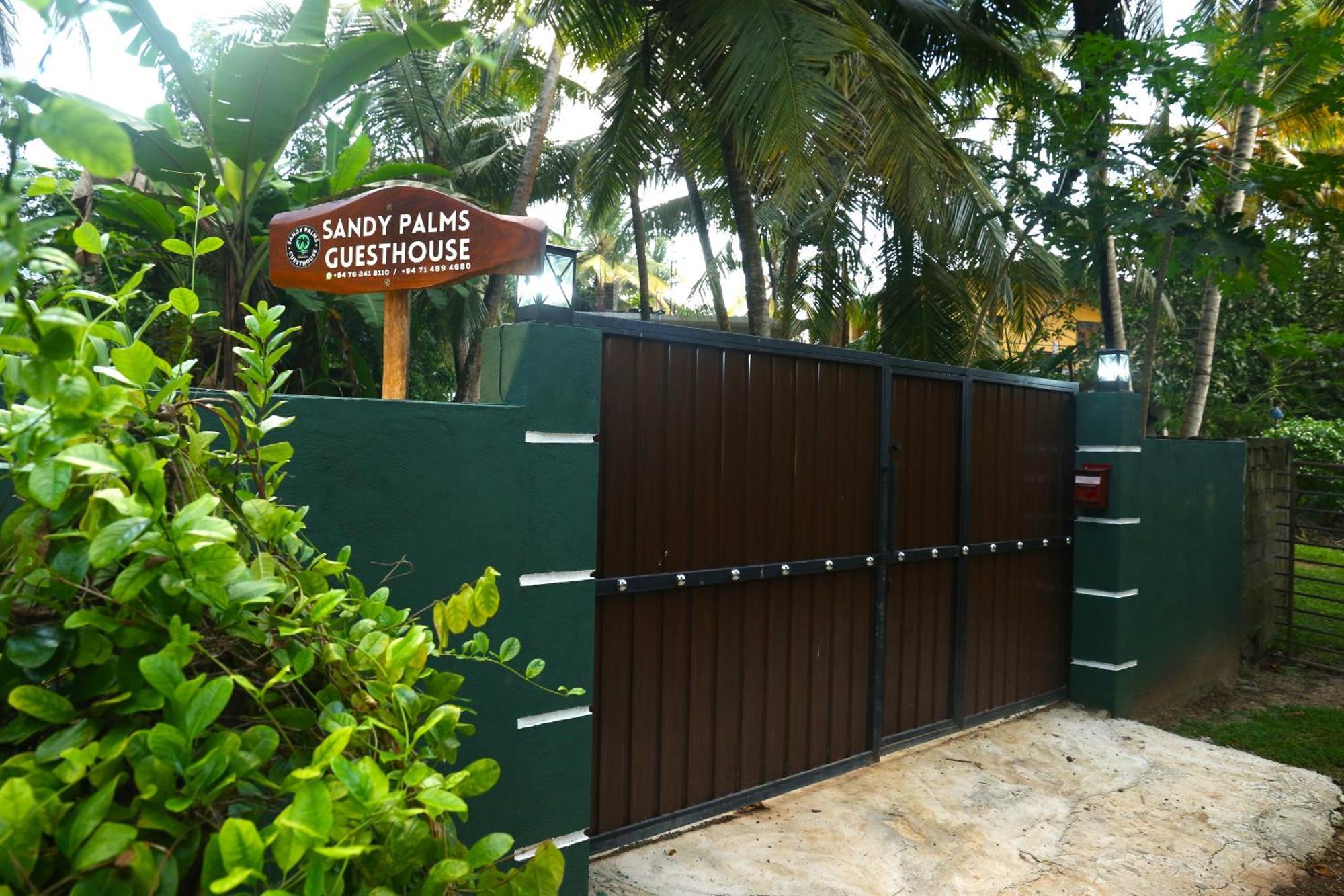 Sandy Palms Guesthouse Hikkaduwa Eksteriør billede